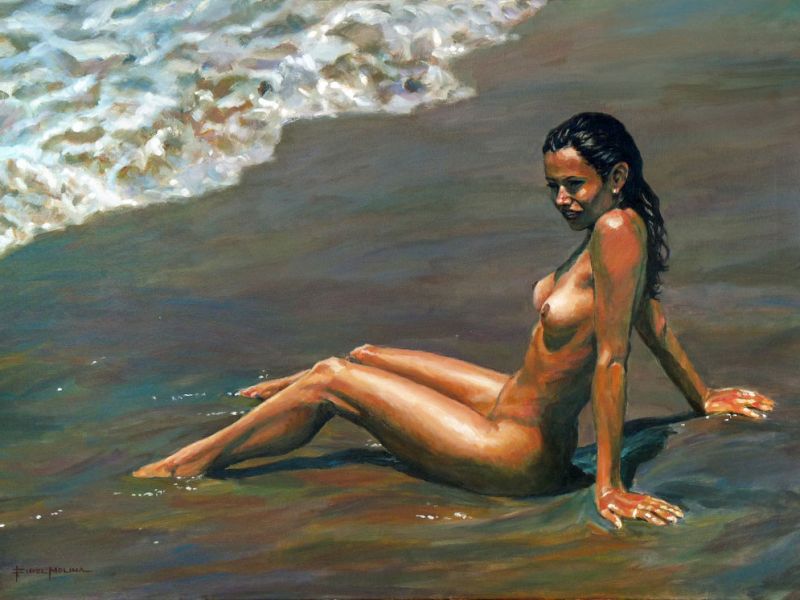 Al sol tras el&nbsp;baño