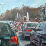 Progreso de la obra: Tránsito en Cibeles